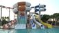 OEM Adulti Grandi scivoli in fibra di vetro per parco di divertimenti acquatici commerciali